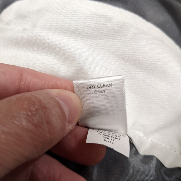 Banana Republic Jackson fit Gray Wool Blend Trouser Pants - Picture 9 of 11